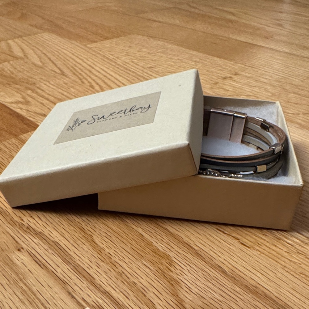 Brown Leather Bracelet for Men